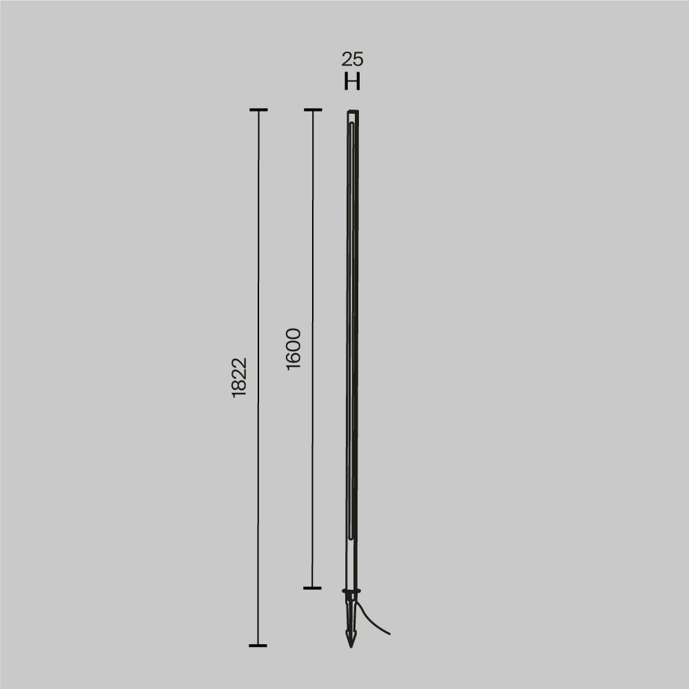 Ландшафтный светильник Maytoni O440FL-L24GF3K