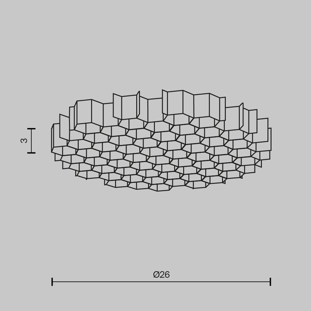 Светофильтр HoneyComb ⌀26мм