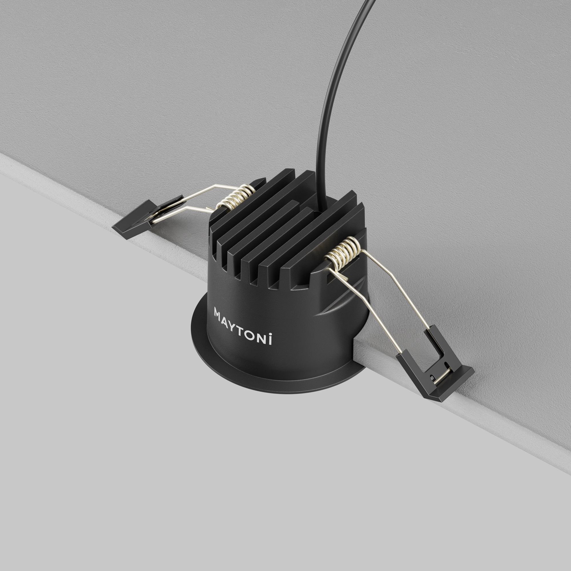 Встраиваемый светильник Maytoni DL128-10W3K-B