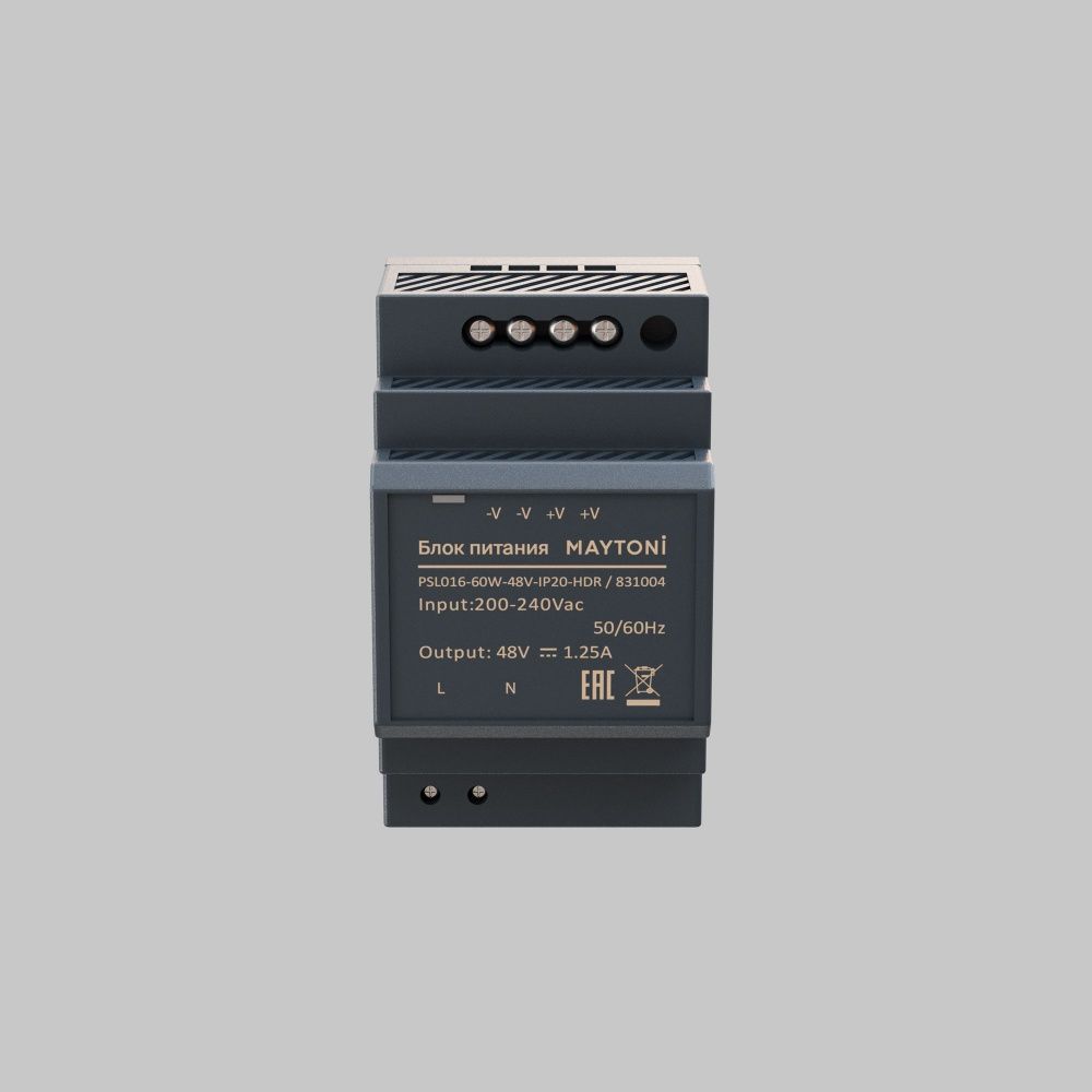 Блок питания PSL016 48В 60Вт IP20 831004