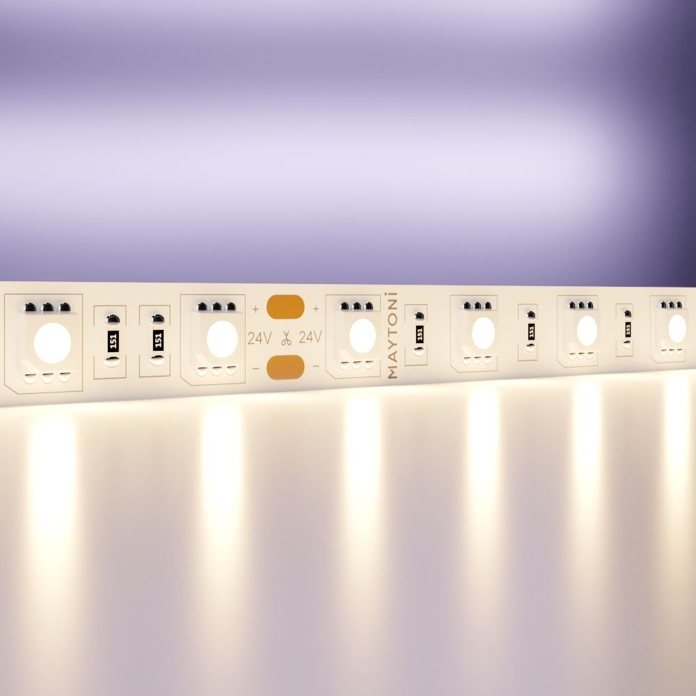 Светодиодная лента 14,4Вт/м 24V IP20 3000K Maytoni 10168