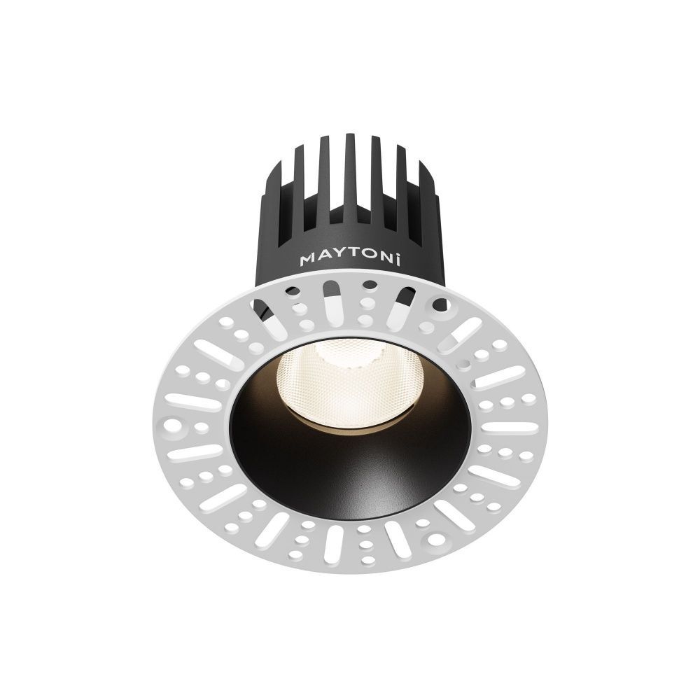 Встраиваемый светильник Maytoni DL121-15W-4K-TRS-B