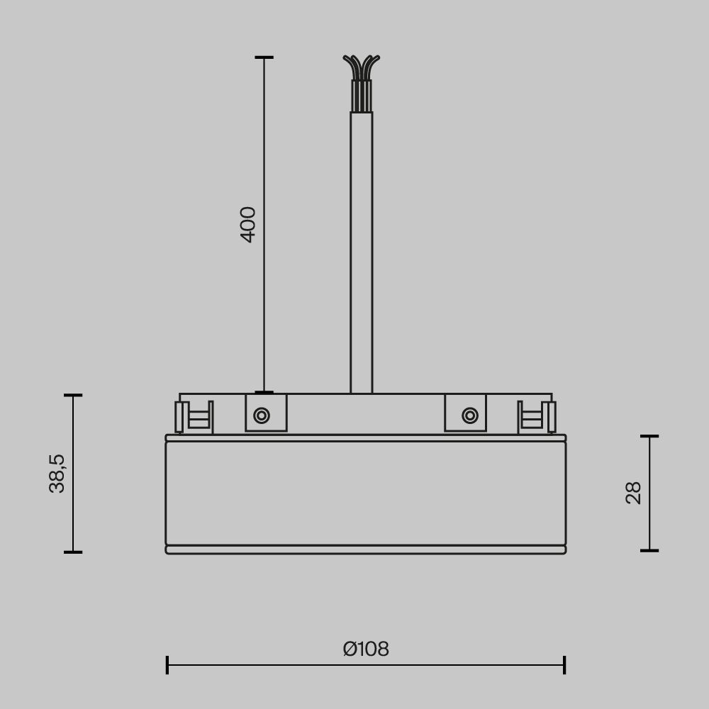 Блок питания Maytoni TRA172DR-100W-DS-B