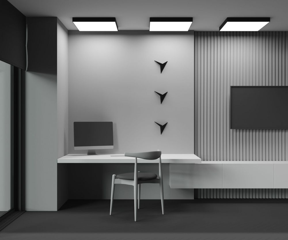 Потолочный светильник Maytoni C032CL-90W3K-SQ-B