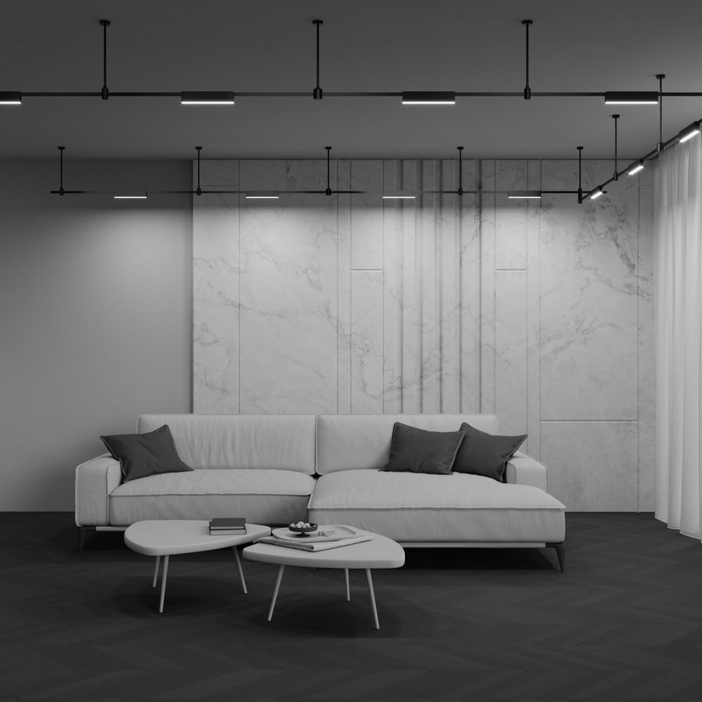 Трековый светильник Maytoni TR151-1-18W3K-B