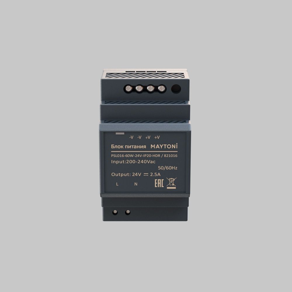 Блок питания PSL016 24В 60Вт IP20 821016