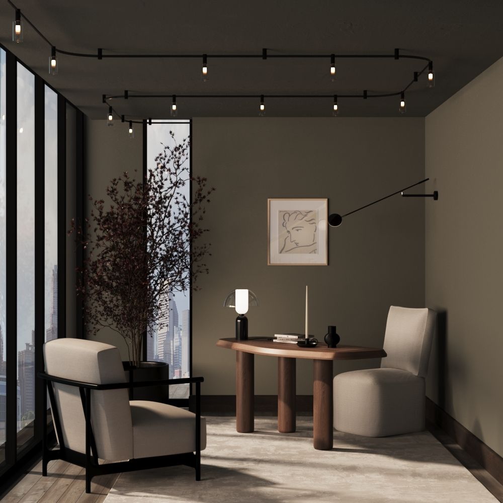 Трековый светильник Maytoni TR207-1-3W3K-B