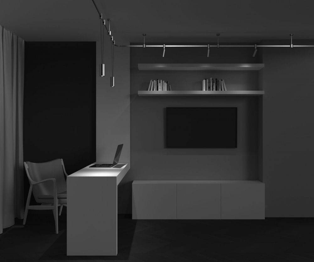 Трековый светильник Maytoni TR157-1-12W4K-BS