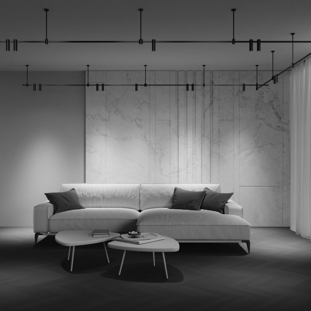 Трековый светильник Maytoni TR143-1-5W3K-W-B