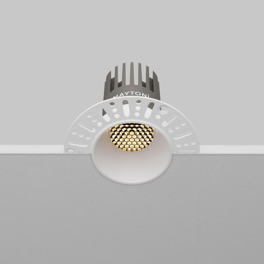 Встраиваемый светильник Maytoni DL124-10W-2.7K-TRS-W