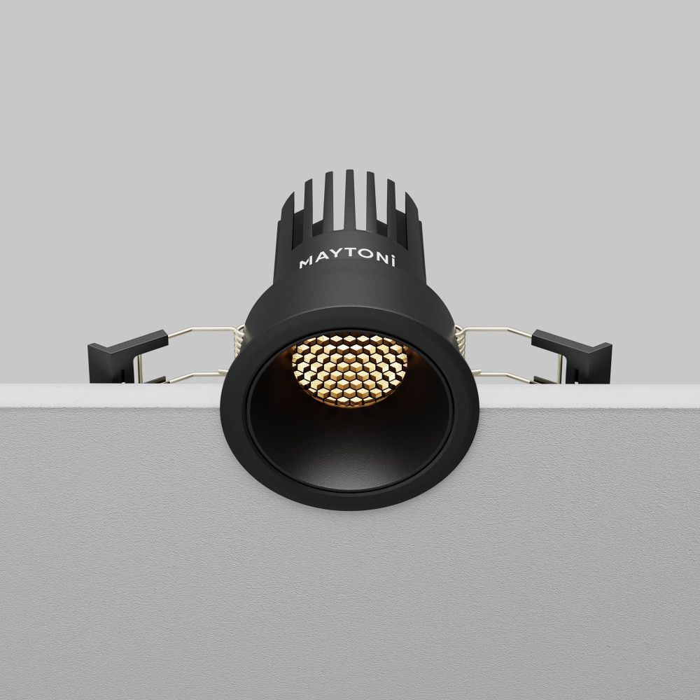 Встраиваемый светильник Maytoni DL115-10W-2.7K-B