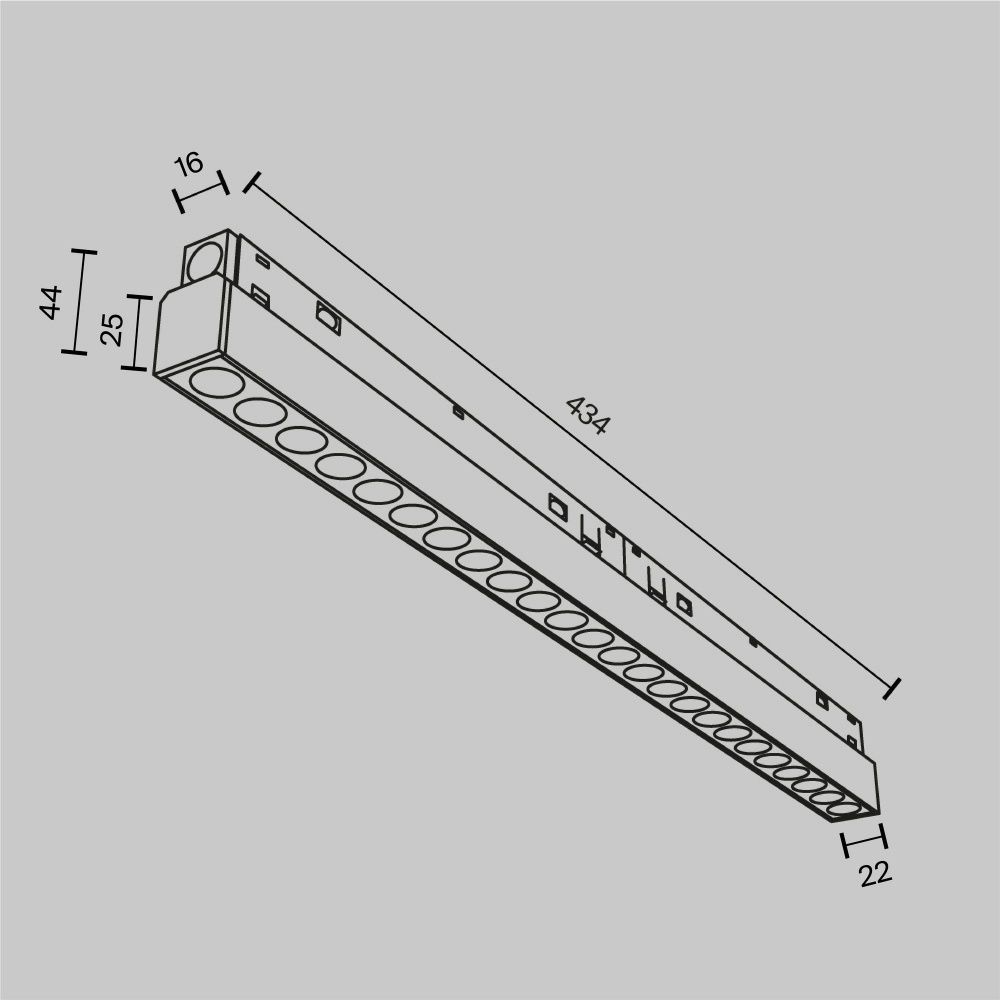 Трековый светильник Maytoni TR031-4-24WTW-DD2-B
