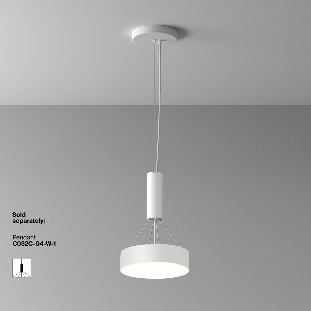 Потолочный светильник Maytoni C032CL-24W4K-RD-W