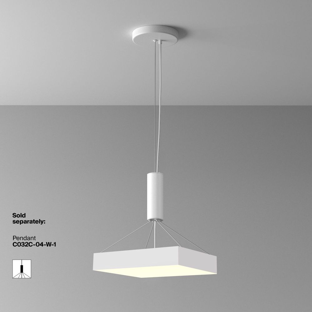 Потолочный светильник Maytoni C032CL-45W3K-SQ-W