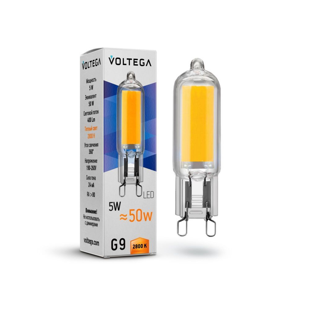 Светодиодная лампа Simple  Capsule 5W 2800K G9 (7090) 360°