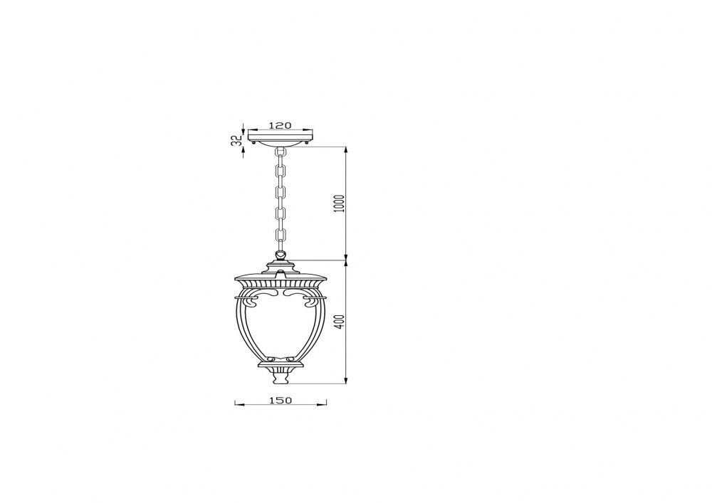 Подвесной светильник Maytoni Maytoni O414PL-01BZ