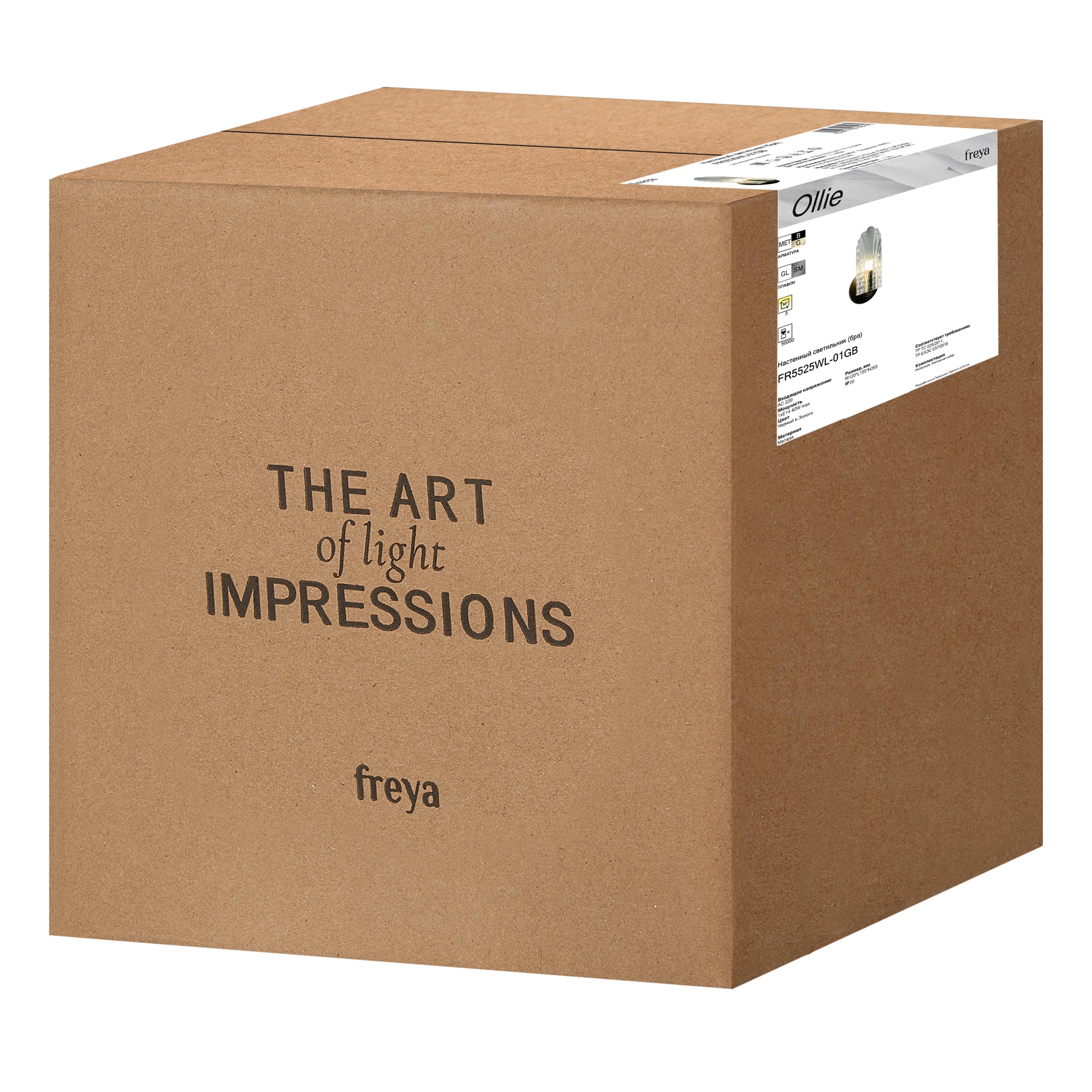 Настенный светильник (бра) Freya FR5525WL-01GB