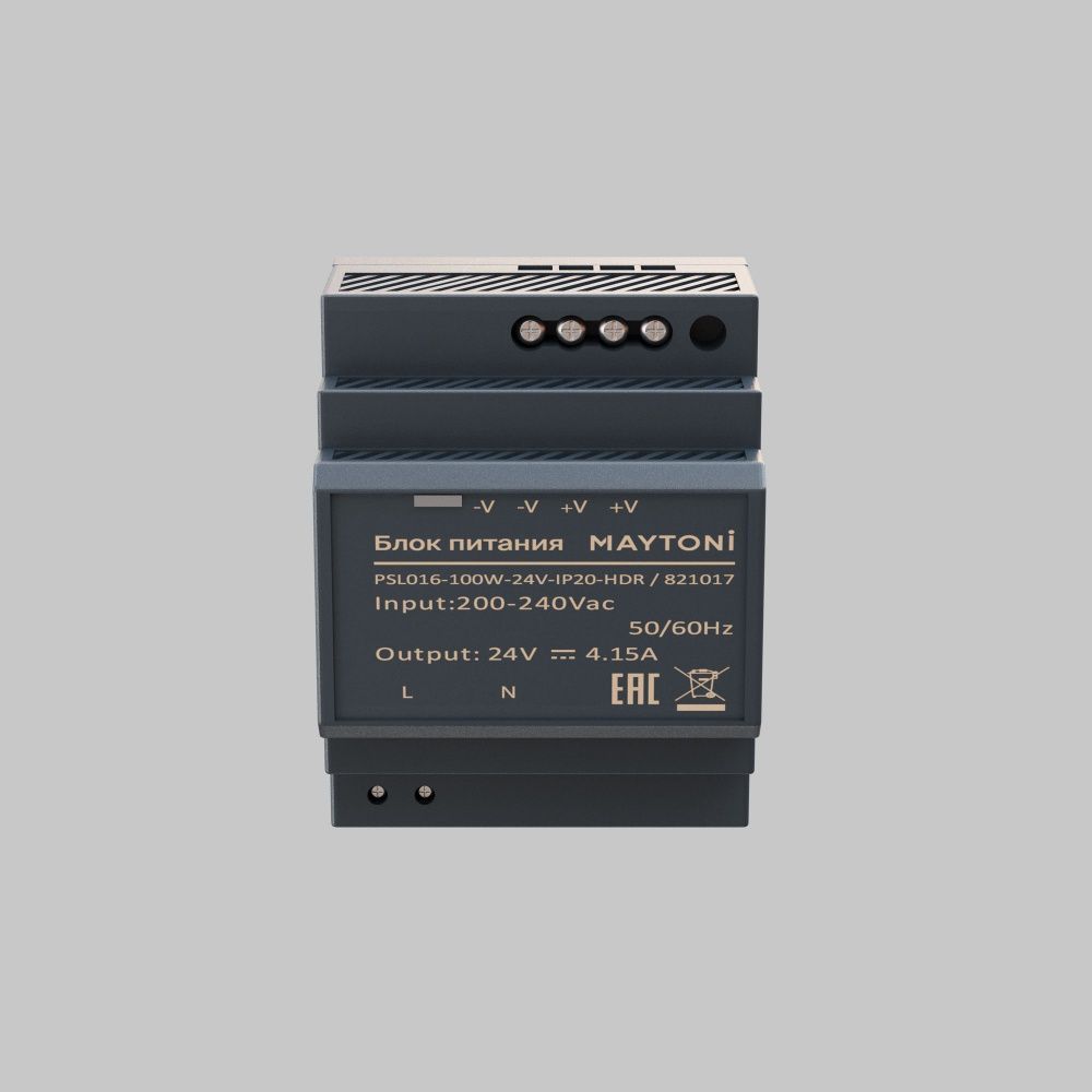 Блок питания PSL016 24В 100Вт IP20 821017