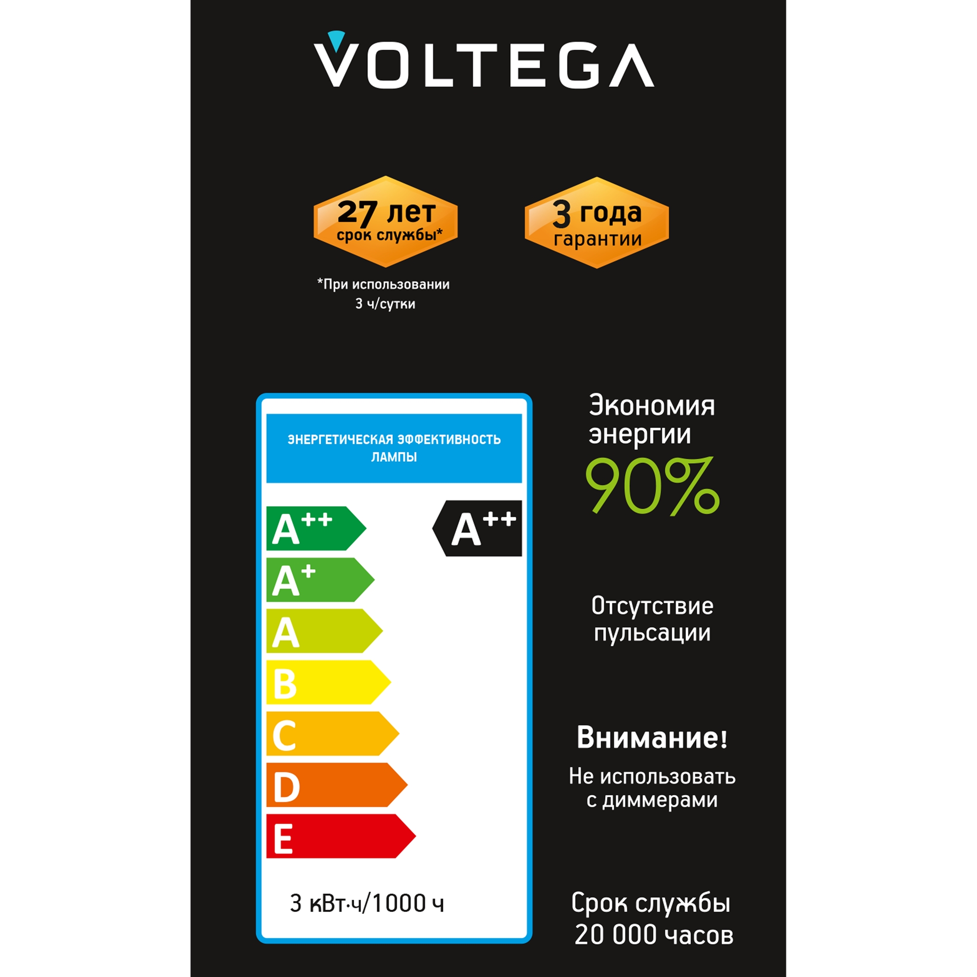 Лампочка Voltega 8583