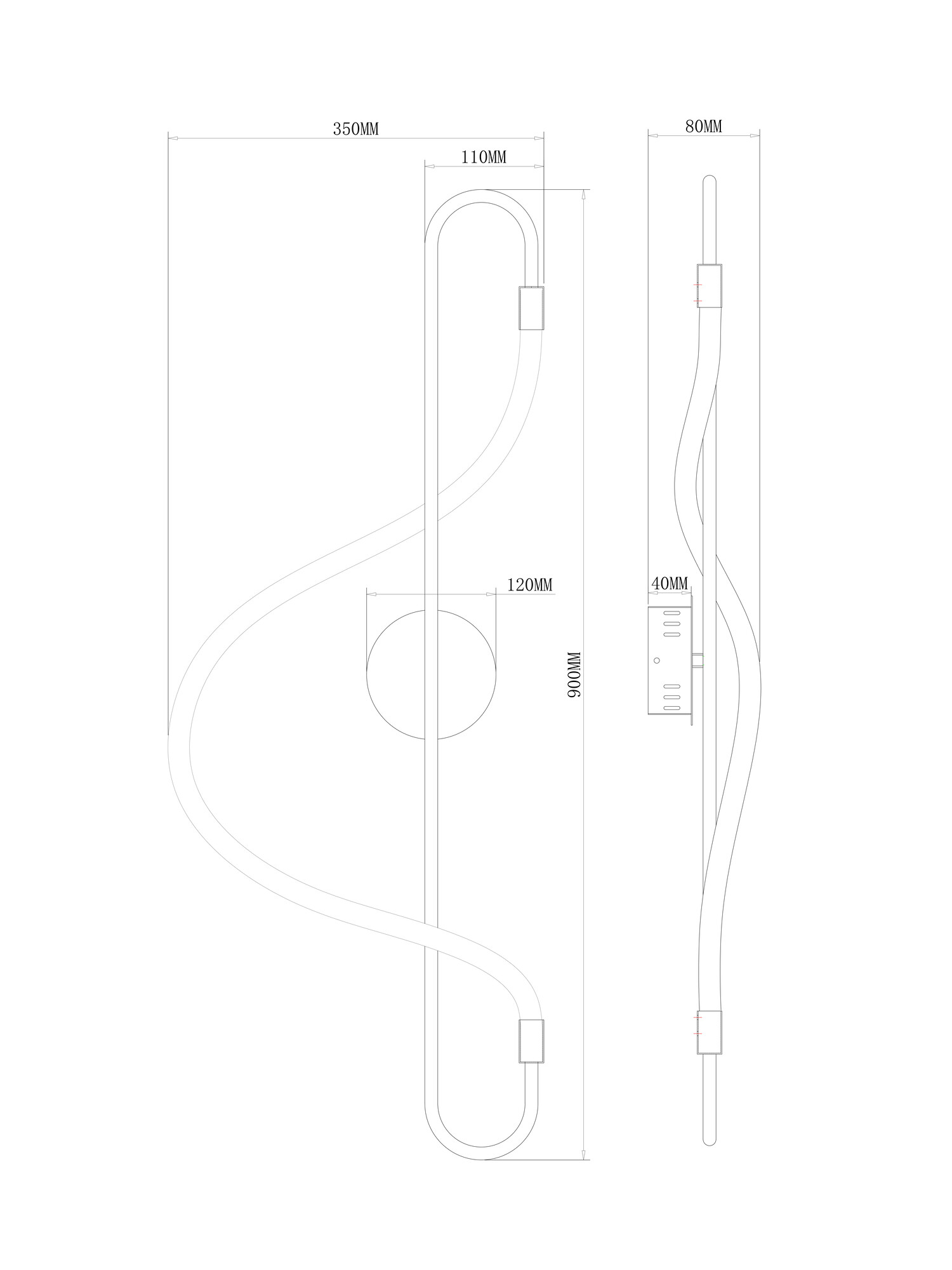 Настенный светильник (бра) Freya FR6059WL-L28BS