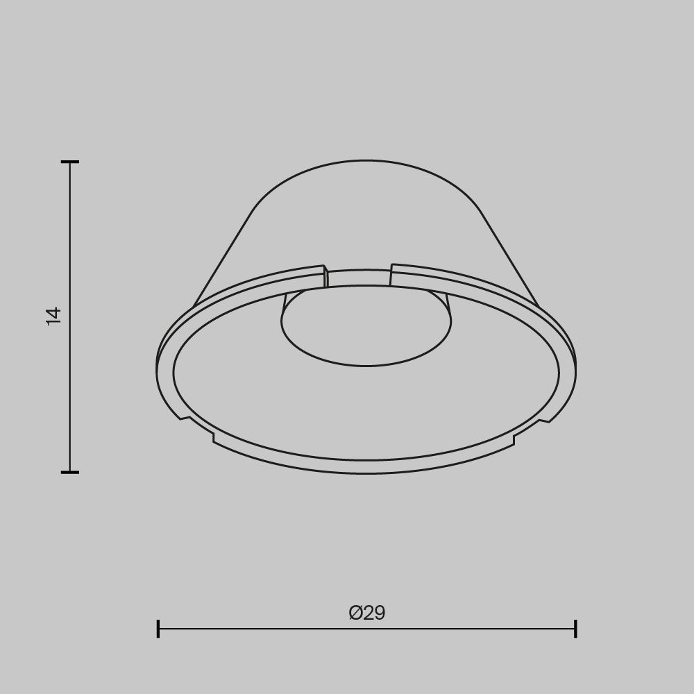 Линза для Alfa LED 24°