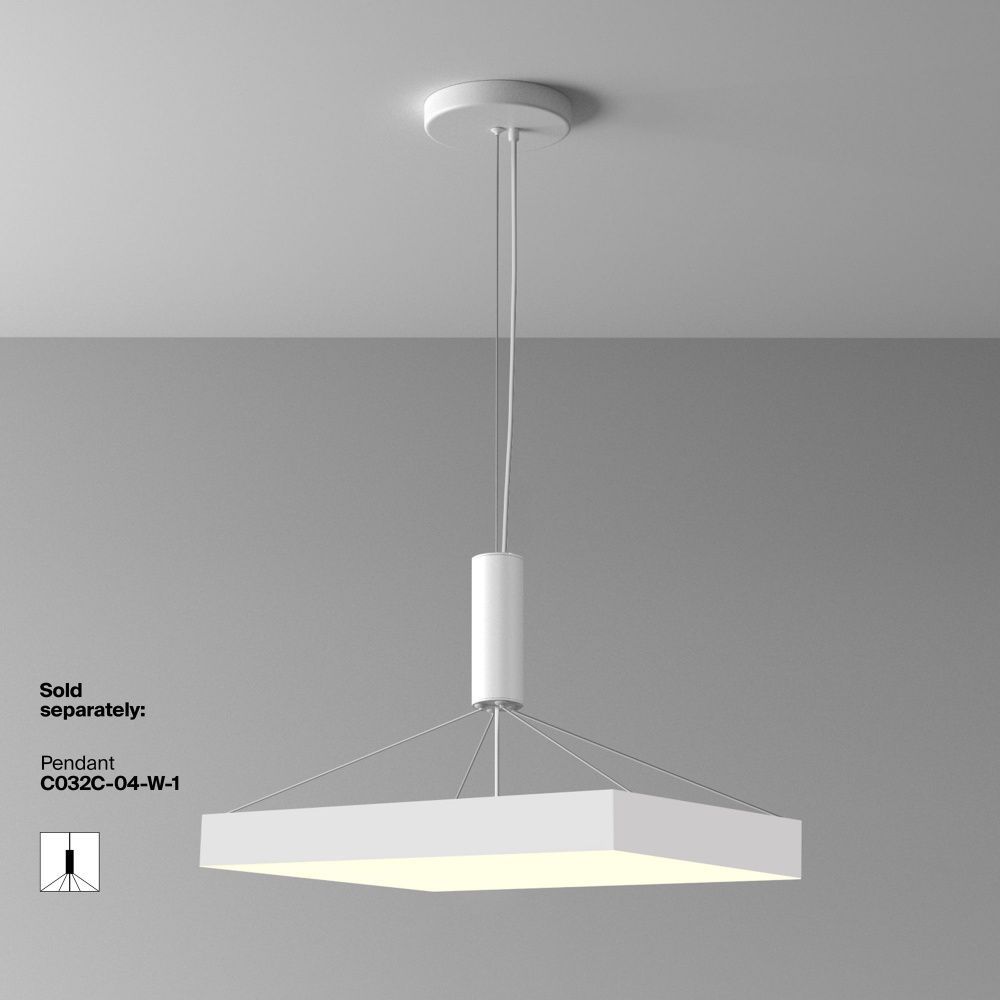 Потолочный светильник Maytoni C032CL-90W3K-SQ-W