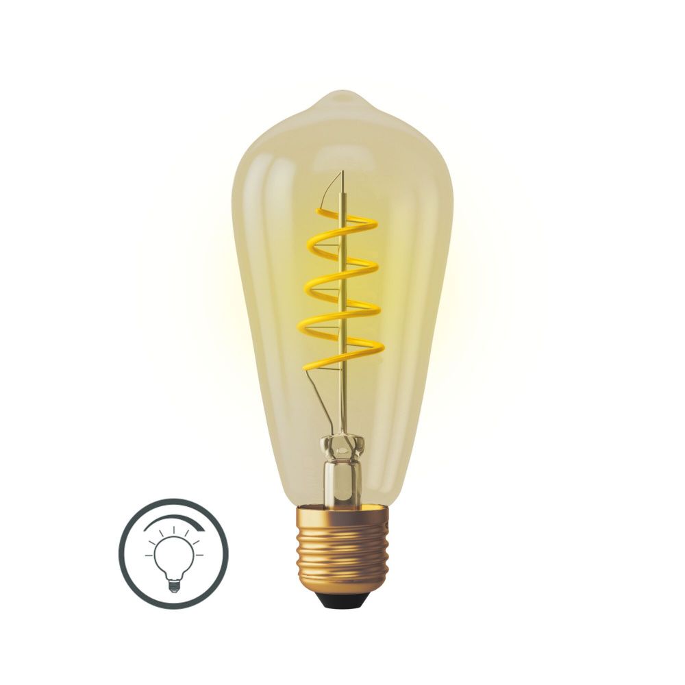 Светодиодная лампа Loft Led ST64 4W 2000K E27 DIM 360°