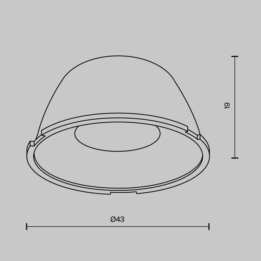 Линза для серии Alfa LED 15°