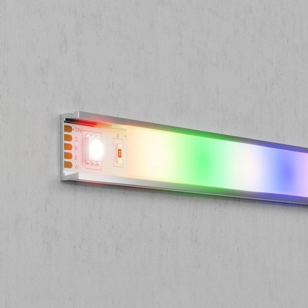 Светодиодная лента 24В 5050 14,4Вт/м RGB+W 4000K 5м IP20