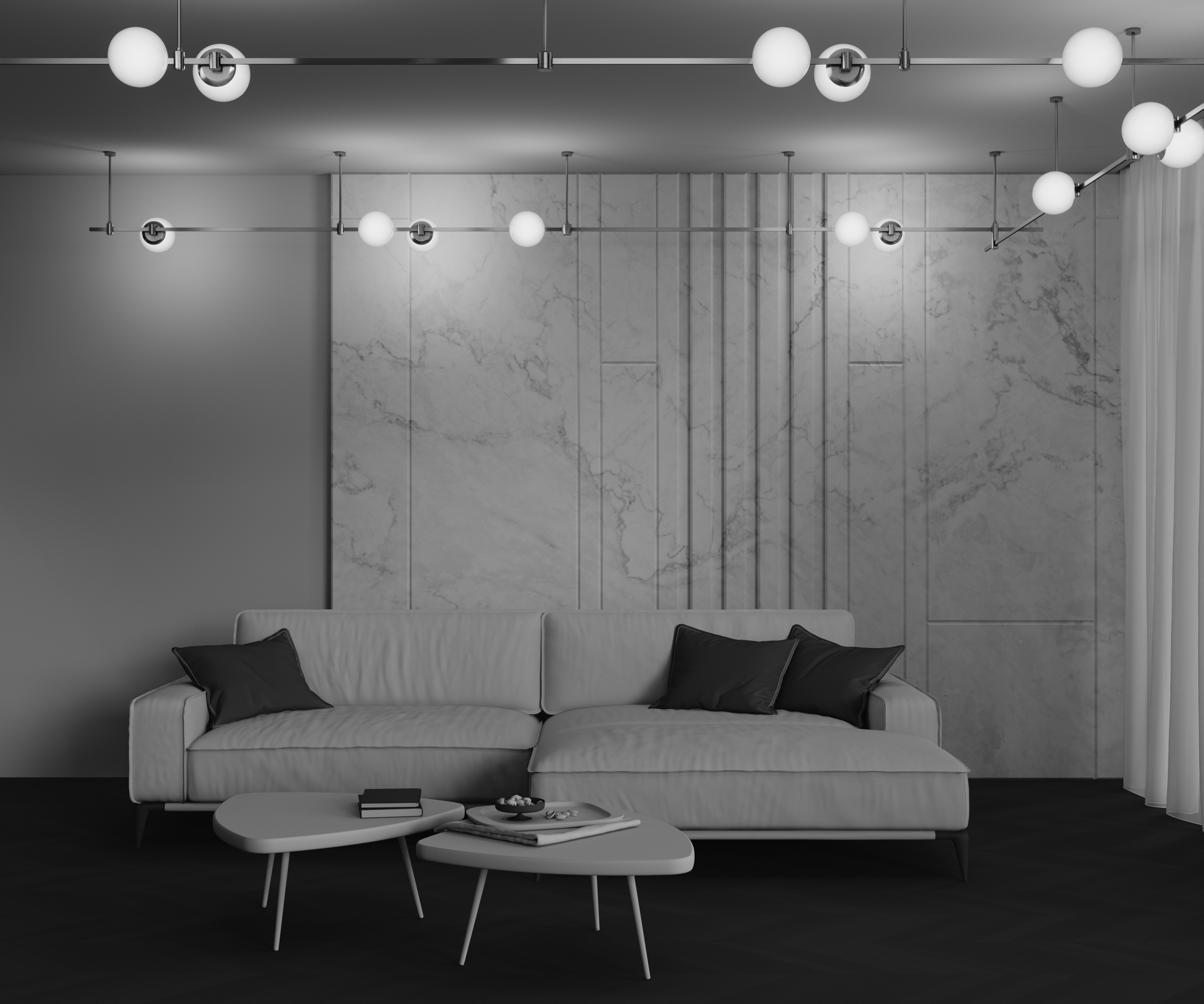 Трековый светильник Maytoni TR229-1-8W3K-BS