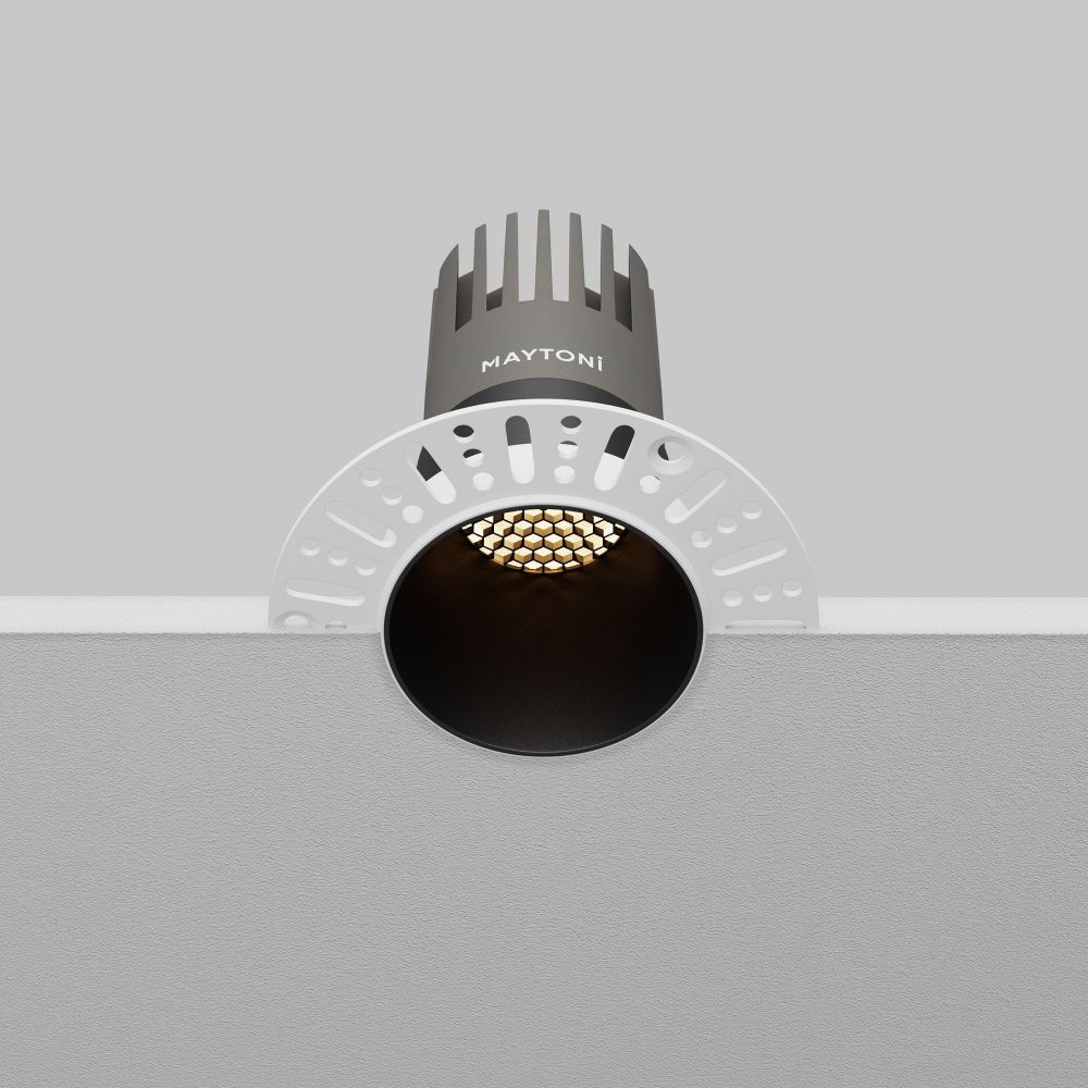 Встраиваемый светильник Maytoni DL120-10W-3K-TRS-B