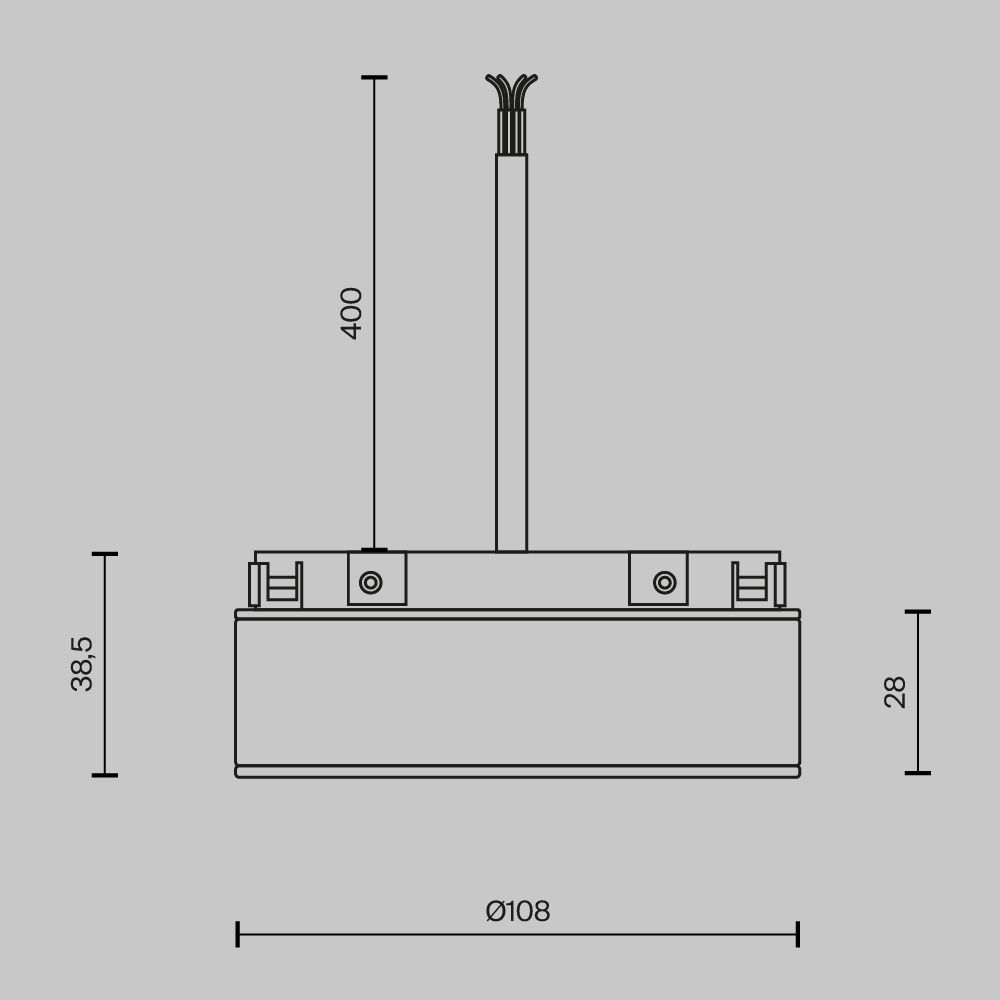 Источник напряжения Maytoni TRA172DR-100W-DD-B