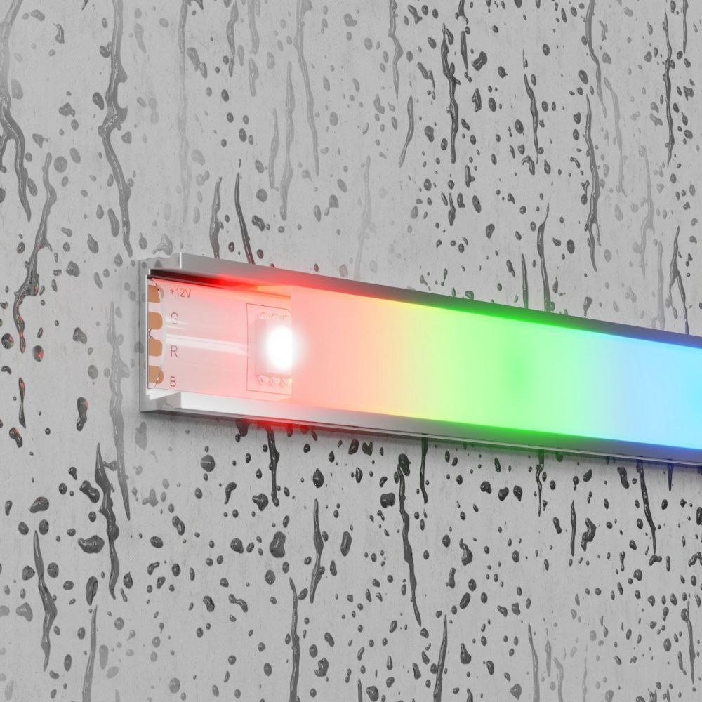 Светодиодная лента 12В 5050 7,2Вт/м  RGB 5м IP65