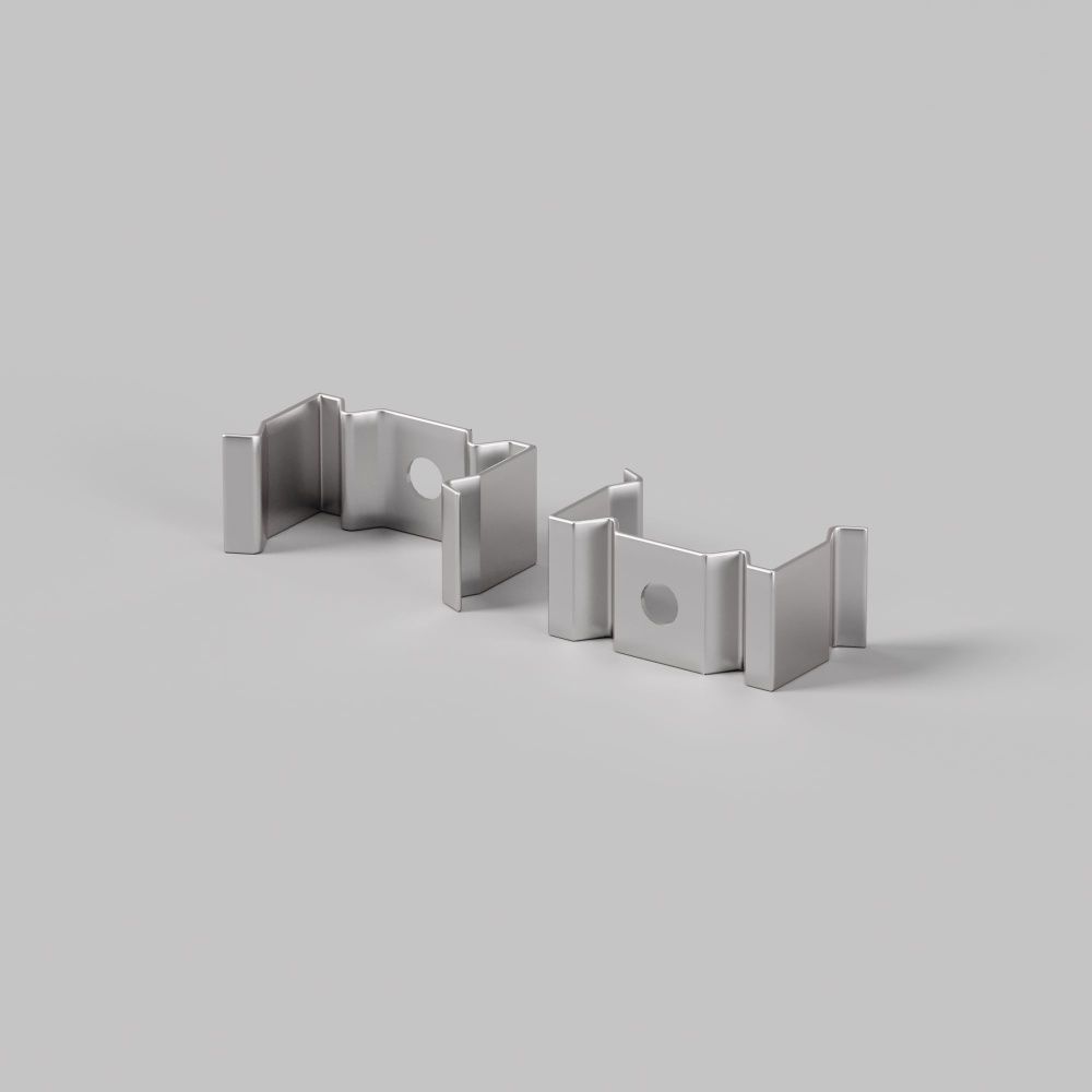 Комплект креплений (для профиля 20x20) 4 шт., ALM-2020B-MT 642078