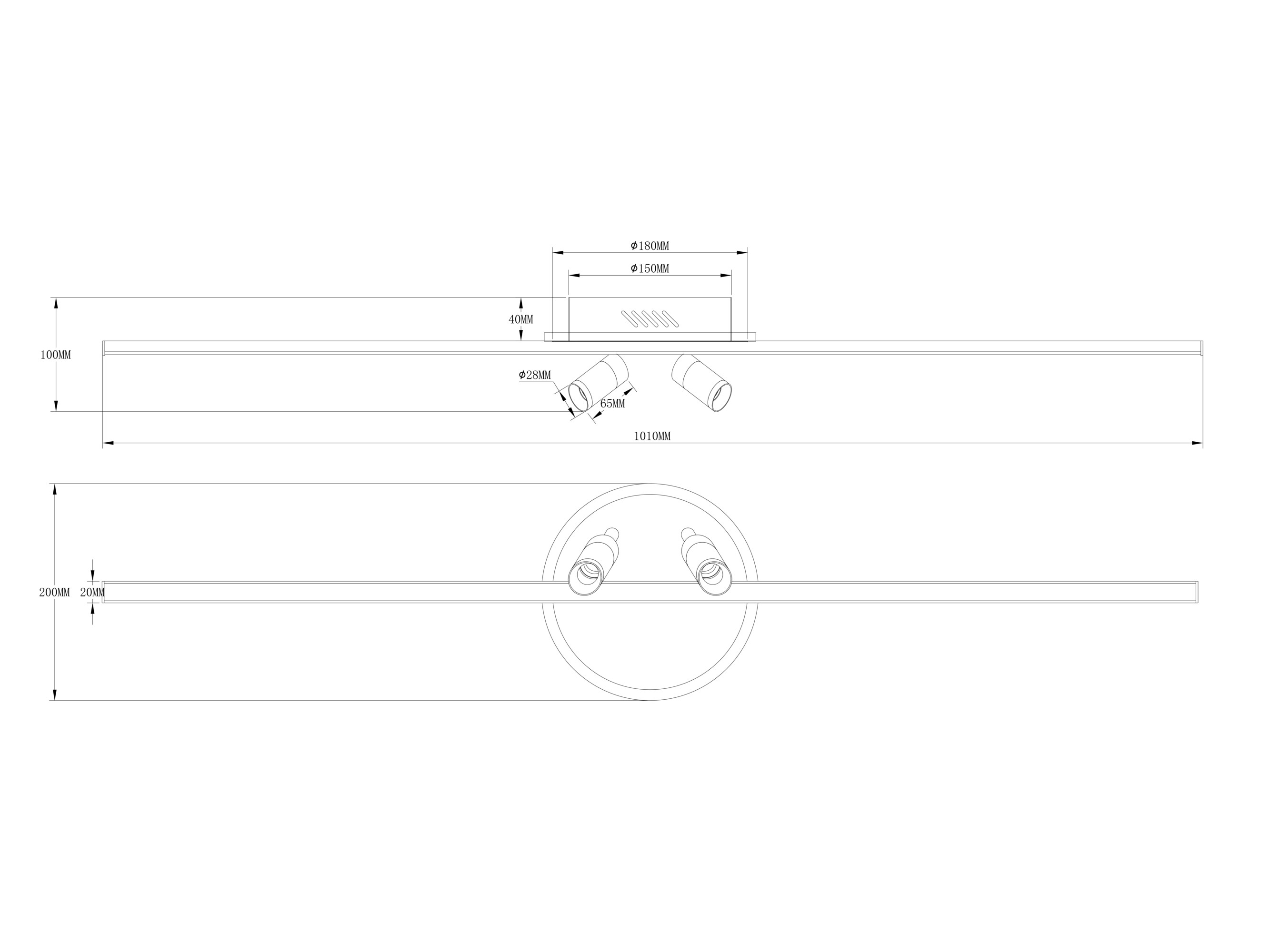 Потолочный светильник Freya FR6056CL-L68B