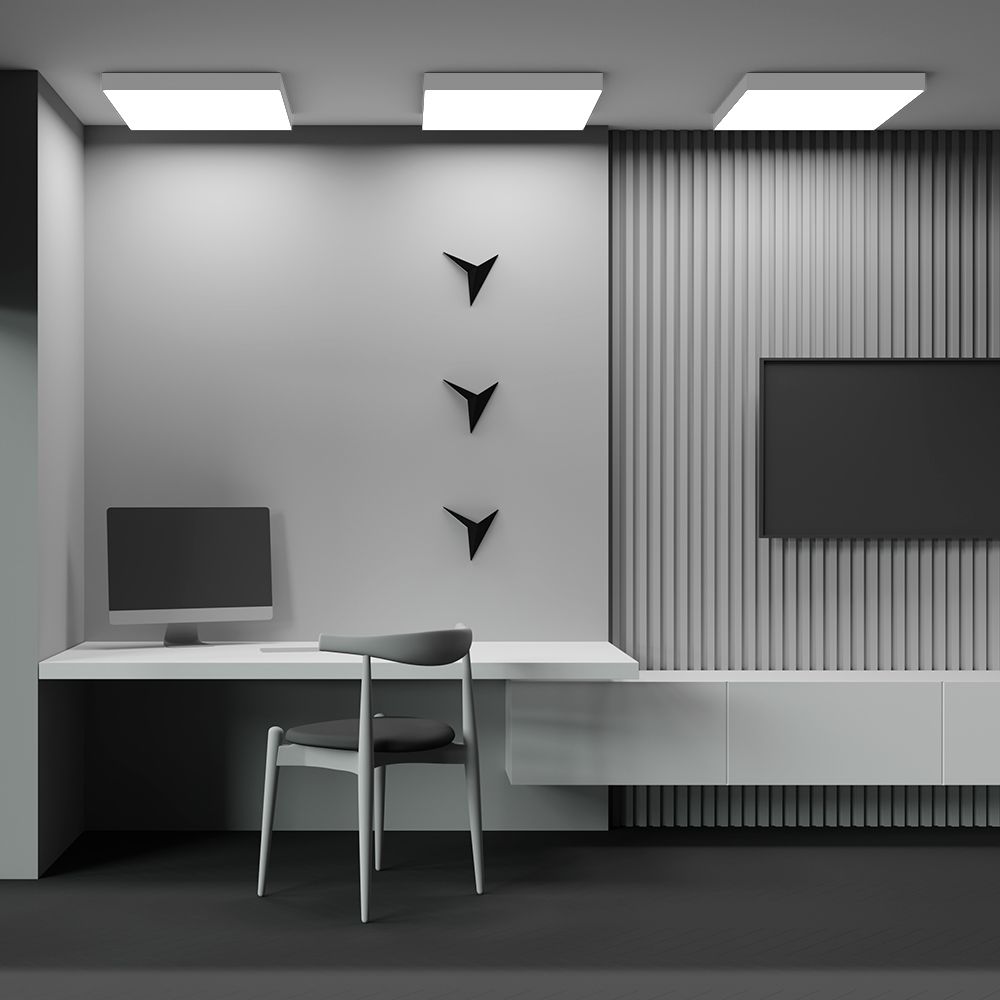 Потолочный светильник Maytoni C032CL-90W3K-SQ-W