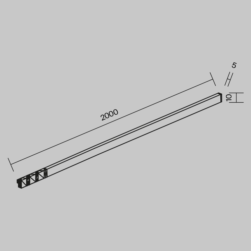 Трековый светильник Maytoni TR186-1-16W2.7K-B