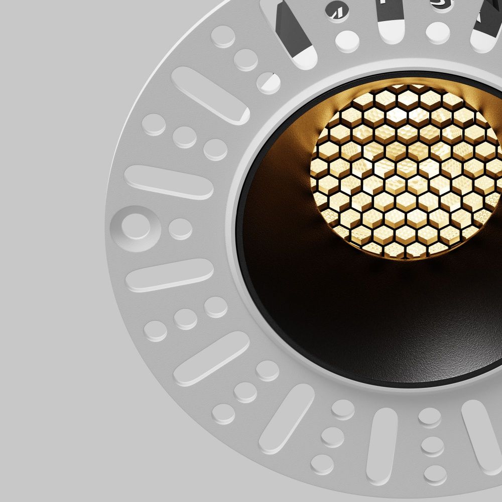 Встраиваемый светильник Maytoni DL119-10W-2.7K-TRS-B