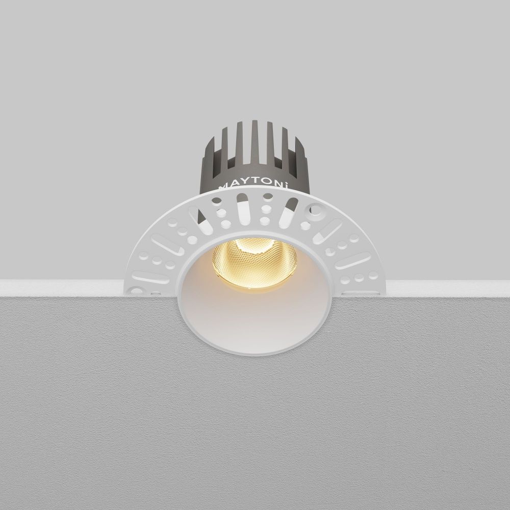 Встраиваемый светильник Maytoni DL124-10W-2.7K-TRS-W
