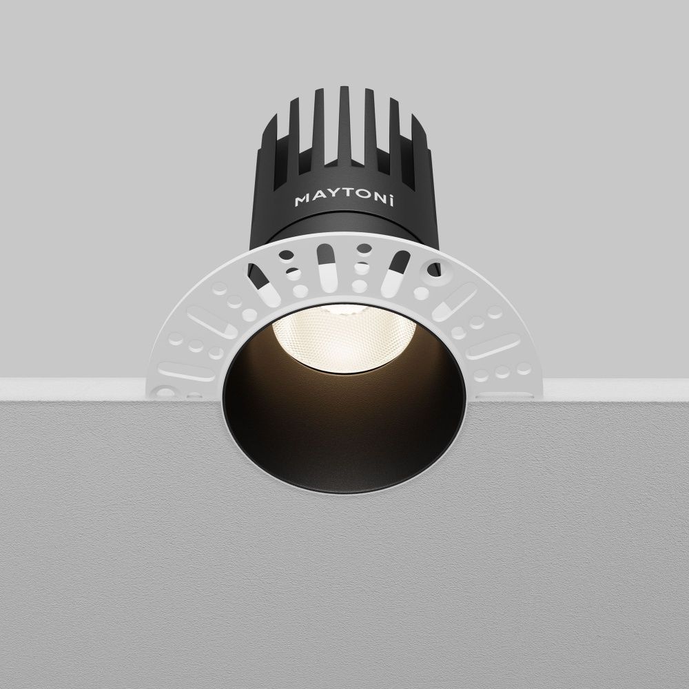 Встраиваемый светильник Maytoni DL122-15W-4K-TRS-B