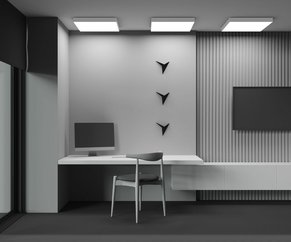 Потолочный светильник Maytoni C032CL-90W3K-SQ-W