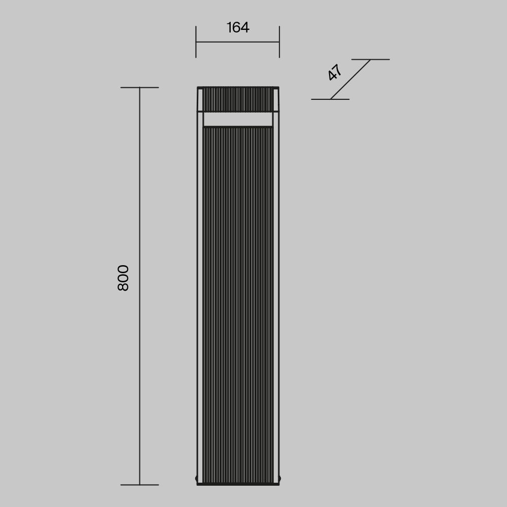 Ландшафтный светильник Maytoni O444FL-L13GF3K1