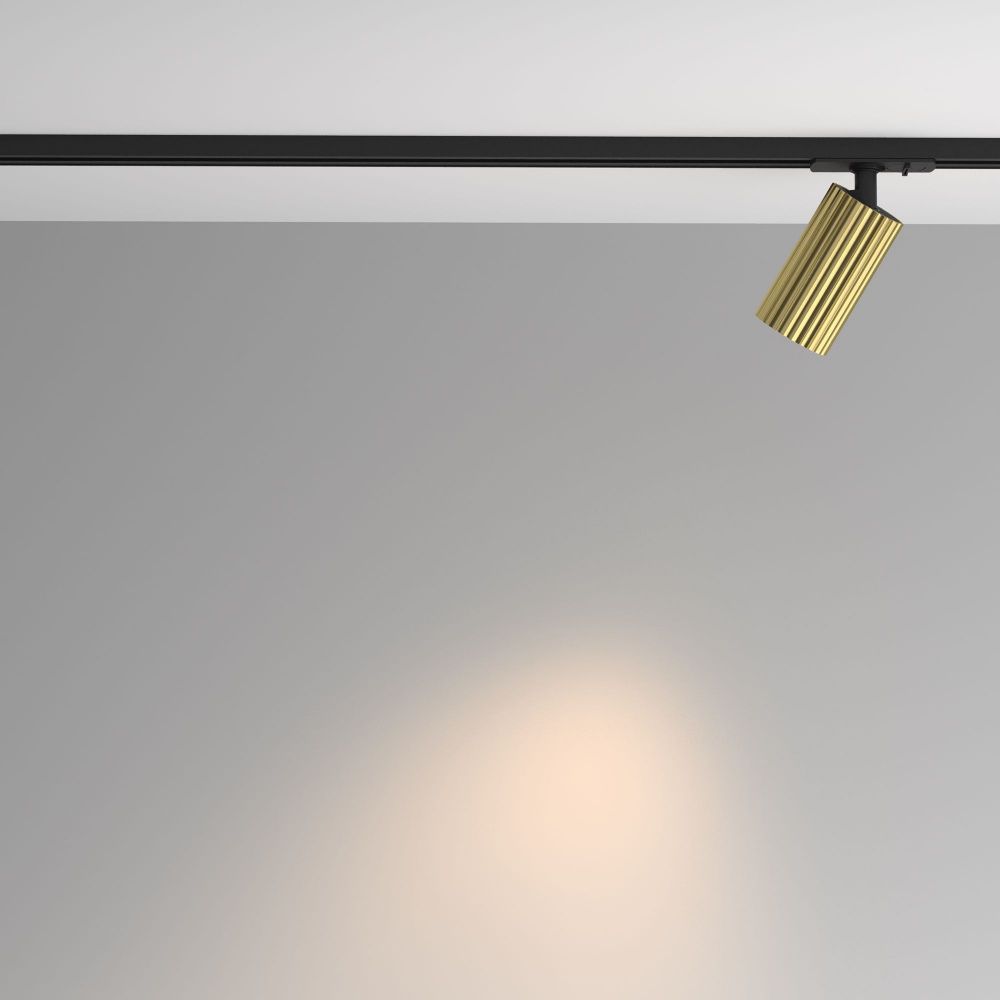 Трековый светильник Maytoni TR218-1-GU10-BS