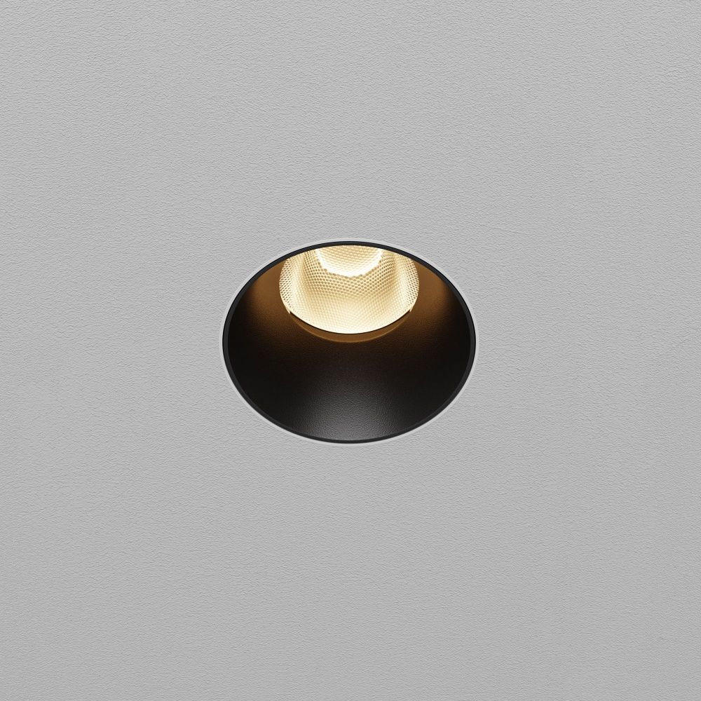 Встраиваемый светильник Maytoni DL124-10W-3K-TRS-B