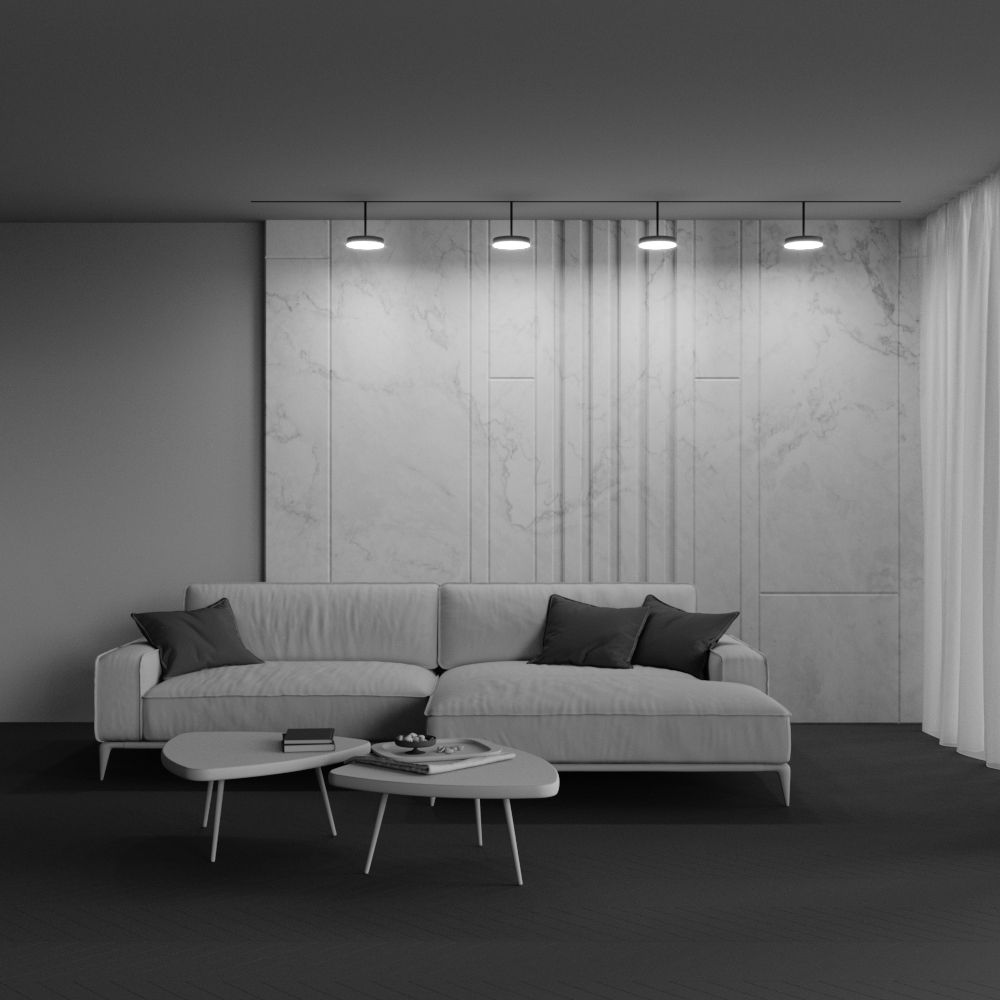 Трековый светильник Maytoni TR131-4-15W-DS-B