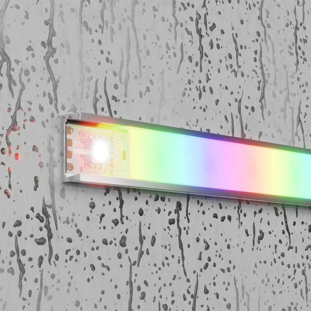 Светодиодная лента 12В 5050 14,4Вт/м RGB 5м IP65