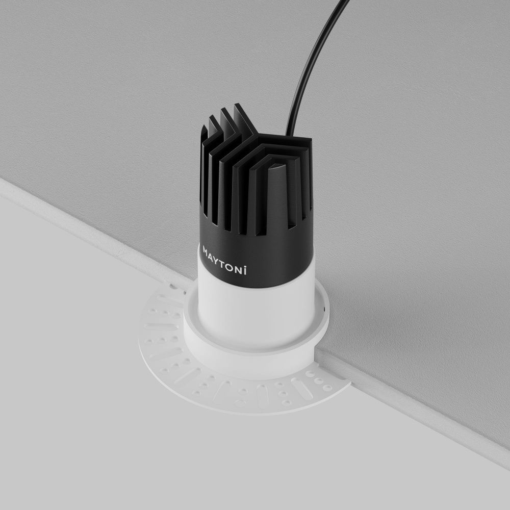 Встраиваемый светильник Maytoni DL120-10W-4K-TRS-W