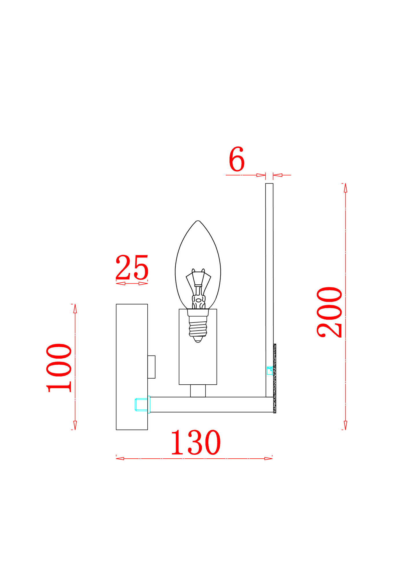 Настенный светильник (бра) Freya FR5237WL-01BS