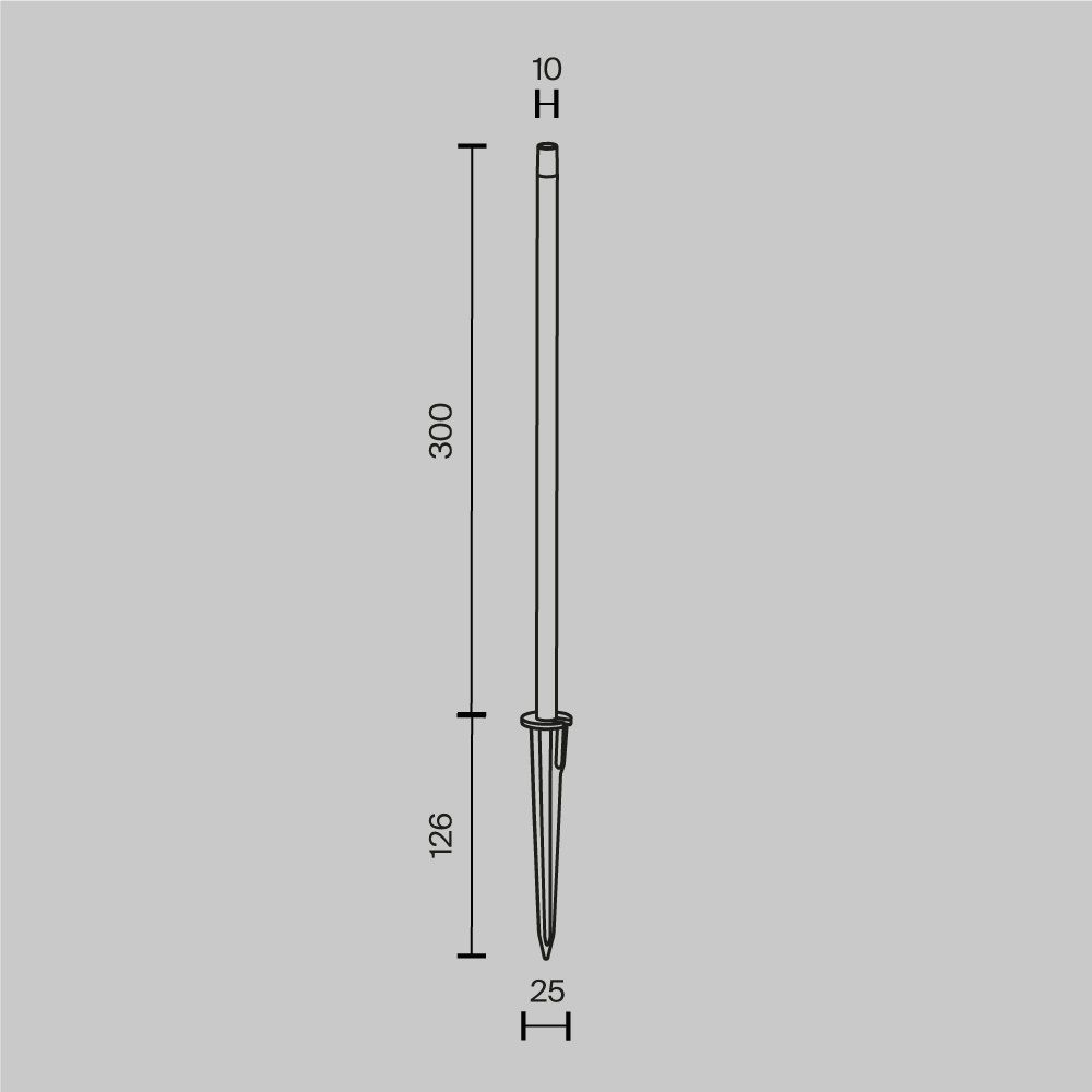 Ландшафтный светильник Maytoni O441FL-L1GF3K