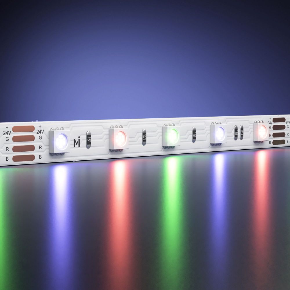 Светодиодная лента Ultra 24В 5050 14,4Вт/м RGB 5м IP 20 201139